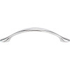 Elements 128 mm Center-to-Center Polished Chrome Arched Somerset Cabinet Pull 80815-PC