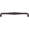 Jeffrey Alexander 224 mm Center-to-Center Brushed Oil Rubbed Bronze Audrey Cabinet Pull 278-224DBAC