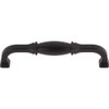 Jeffrey Alexander 128 mm Center-to-Center Matte Black Audrey Cabinet Pull 278-128MB