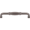 Jeffrey Alexander 160 mm Center-to-Center Brushed Pewter Audrey Cabinet Pull 278-160BNBDL