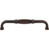 Jeffrey Alexander 160 mm Center-to-Center Brushed Oil Rubbed Bronze Audrey Cabinet Pull 278-160DBAC