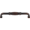 Jeffrey Alexander 160 mm Center-to-Center Brushed Oil Rubbed Bronze Audrey Cabinet Pull 278-160DBAC