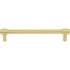 Jeffrey Alexander 160 mm Center-to-Center Brushed Gold Hayworth Cabinet Bar Pull 885-160BG