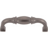 Jeffrey Alexander 96 mm Center-to-Center Brushed Pewter Audrey Cabinet Pull 278-96BNBDL