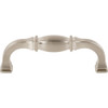 Jeffrey Alexander 96 mm Center-to-Center Satin Nickel Audrey Cabinet Pull 278-96SN