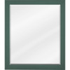 Jeffrey Alexander 24 W x 1" D x 28" H Forest Green Cade mirror MIR2CAD-24-GN