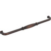 Jeffrey Alexander 305 mm Center-to-Center Brushed Oil Rubbed Bronze Audrey Cabinet Pull 278-305DBAC