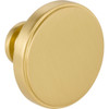 Jeffrey Alexander 1-3/4" Overall Length Brushed Gold Richard Cabinet Knob 171L-BG