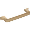 Jeffrey Alexander 96 mm Center-to-Center Satin Bronze Callie Cabinet Pull 839-96SBZ