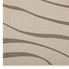 Modway Surge Swirl Abstract 8x10 Indoor and Outdoor Area Rug Light and Dark Beige R-1138A-810