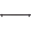 Jeffrey Alexander 319 mm Center-to-Center Matte Black Key Grande Cabinet Bar Pull 5319MB
