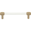 Jeffrey Alexander 128 mm Center-to-Center Satin Bronze Carmen Cabinet Bar Pull 775-128SBZ