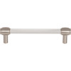 Jeffrey Alexander 128 mm Center-to-Center Satin Nickel Carmen Cabinet Bar Pull 775-128SN