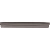 Jeffrey Alexander 305 mm Center Brushed Pewter Square-to-Center Square Renzo Cabinet Cup Pull 141-305BNBDL
