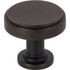 Jeffrey Alexander 1-1/4" Overall Length Brushed Oil Rubbed Bronze Richard Cabinet Knob 171DBAC