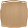 Jeffrey Alexander 1-3/4" Overall Length Satin Bronze Square Renzo Cabinet Knob 141L-SBZ