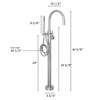 ZLINE Emerald Bay Bath Tub Filler in Chrome - EMBY-BTF-CH