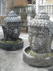 Garden Age Supply Giant Buddha Head Fountain - 46161