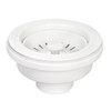 Ruvati Kitchen Sink Basket Strainer Drain Assembly - Matte White - RVA1038WH