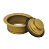 Ruvati Garbage Disposal Flange for Kitchen Sinks - Brass / Gold Tone Stainless Steel - RVA1041GG