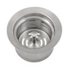 Ruvati Extended Garbage Disposal Flange with Deep Basket Strainer for Kitchen Sinks - Stainless Steel - RVA1049ST