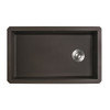 Ruvati 32 x 19 inch epiGranite Undermount Granite Composite Single Bowl Kitchen Sink - Espresso Brown - RVG2033ES