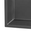 Ruvati 33-inch Undermount Gunmetal Black Stainless Steel Kitchen Sink 16 Gauge Single Bowl - RVH6433BL