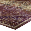 Modway Success Kaede Transitional Distressed Vintage Floral Persian Medallion 5x8 Area Rug Multicolored R-1157A-58