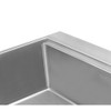 Ruvati 30 x 22 inch Workstation Drop-in Topmount Rounded Corners 16 Gauge Ledge Stainless Steel Kitchen Sink Single Bowl - RVH8030