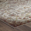 Modway Success Kaede Distressed Vintage Floral Moroccan Trellis 4x6 Area Rug Multicolored R-1161A-46