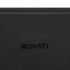 Ruvati 30-inch Matte Black and Brushed Gold Fireclay Modern Farmhouse Kitchen Sink Single Bowl - RVL4018GRG