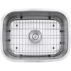 Ruvati 24-inch Undermount 16 Gauge Stainless Steel Kitchen Sink Single Bowl - RVM4132