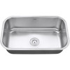 Ruvati 30-inch Undermount 16 Gauge Stainless Steel Kitchen Sink Single Bowl - RVM4250