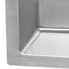 Ruvati 33 x 22 inch Drop-in Topmount Kitchen Sink 16 Gauge Stainless Steel 60/40 Double Bowl - RVM5166