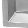 Ruvati 33 x 22 inch Drop-in Topmount Kitchen Sink 16 Gauge Stainless Steel 70/30 Double Bowl - RVM5173