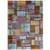 Modway Success Nyssa Abstract Geometric Mosaic 5x8 Area Rug Multicolored R-1162A-58