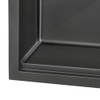 Ruvati 33 inch Gunmetal Black Stainless Steel Workstation Undermount Kitchen Sink Single Bowl - RVH6533BL