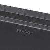 Ruvati 33 inch Gunmetal Black Stainless Steel Workstation Undermount Kitchen Sink Single Bowl - RVH6533BL