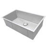 Ruvati 35-inch Undermount 16 Gauge Rounded Corners Large Kitchen Sink Stainless Steel Single Bowl - RVH7466