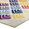 Modway Entourage Florin Abstract Floral 5x8 Area Rug Multicolored R-1166A-58