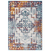 Modway Reflect Nyssa Distressed Geometric Southwestern Aztec 8x10 Indoor/Outdoor Area Rug Multicolored R-1181A-810