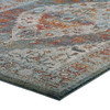 Modway Tribute Camellia Distressed Vintage Floral Persian Medallion 5x8 Area Rug Multicolored R-1189A-58