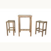 Anderson Bahama Avalon 3-Pieces Square Bar Set - Set-10