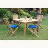 Anderson Windsor Comfort Chair 7-Pieces Folding Dining Set - Set-105A