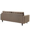 Modway Empress Upholstered Fabric Sofa EEI-1011-OAT Oatmeal EEI-1011-OAT