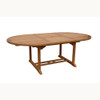 Anderson Bahama 87" Oval Extension Table Extra Thick Wood - TBX-087VT