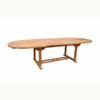 Anderson Bahama 117" Oval Extension Table w/ Double Extensions - TBX-117VD