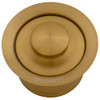 Ruvati Garbage Disposal Flange with Basket Strainer and Stopper - Brushed Gold Satin Brass - RVA1052GG