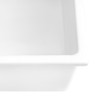 Ruvati 27-inch Fireclay Undermount / Drop-in Topmount Kitchen Sink Single Bowl - White - RVL2707WH