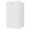 BANGSON Mini Fridge with Freezer, 2 Door Small Refrigerator with Freezer, Mini Freezer Fridge Combo, 3.2 CU.FT, For Home, Office, Dorm, Garage or RV, (White)